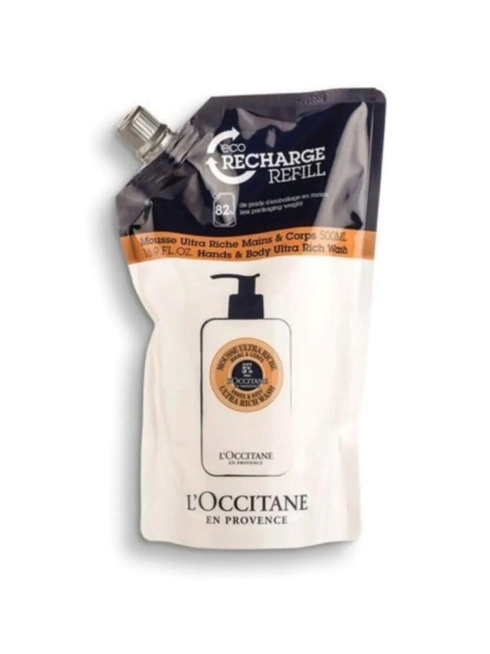L'OCCITANE White & Orange Ultra Rich Hands & Body Refill Pouch